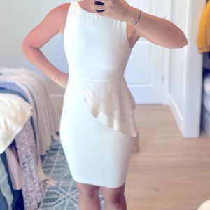 Alice + Olivia White Dress